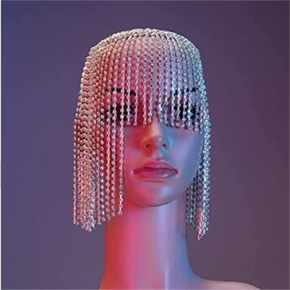 Dây Chuỗi Đeo Đầu Hóa Trang Phong Cách Năm 1920|Đầu Dây Chuyền Dạng Nắp Lật Phối Dây Xích Thời Trang