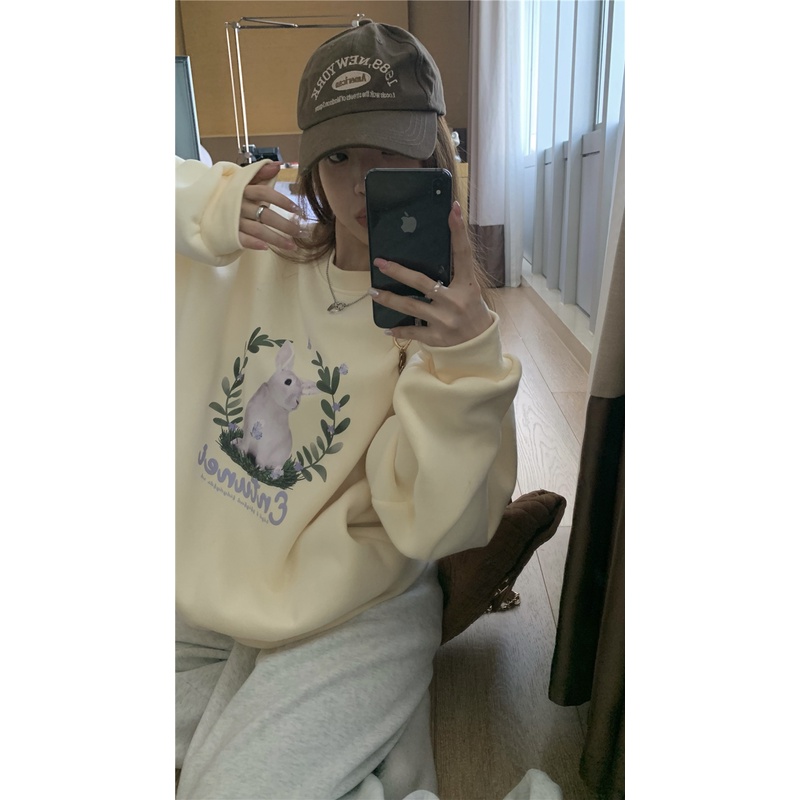 NRVP Áo Thun Nữ Dài Tay 100% Cotton Phong Cách Hàn Quốc Thời Trang Mới 2023