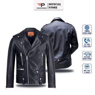 Áo khoác da nam biker jacket cá tính thời trang fs adn15 - bubu store