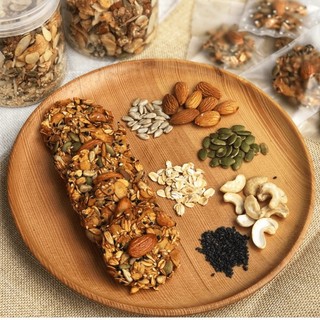 Hỗn hợp Hạt mix 100g - Làm Nougat, Bông tuyết