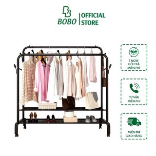 ⚡️FREE SHIP⚡️Giá Treo Quần Áo Tiện Lợi, Giá Treo Quần Áo 3 trong 1, Kệ Để Giày Dép Thông Minh