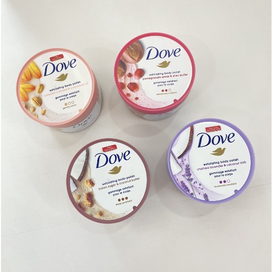 [Bản Mỹ chính hãng ] Tẩy tế bào chết Dove Exfoliating body Polish 298 gr làm sạch tế bào chết giúp da đẹp và mềm mịn | BigBuy360 - bigbuy360.vn