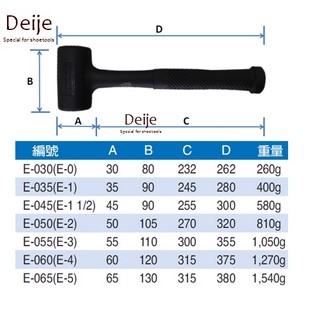 Búa cao su Champagne E-055, E-050, E-060