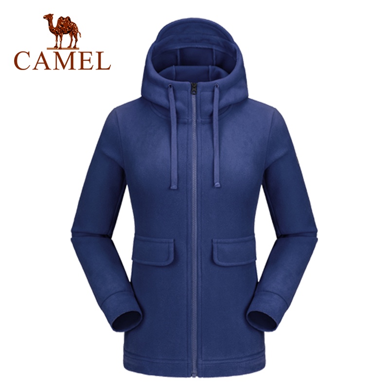 CAMEL Áo Hoodie Lông Cừu Ấm Áp Thời Trang Cho Nữ