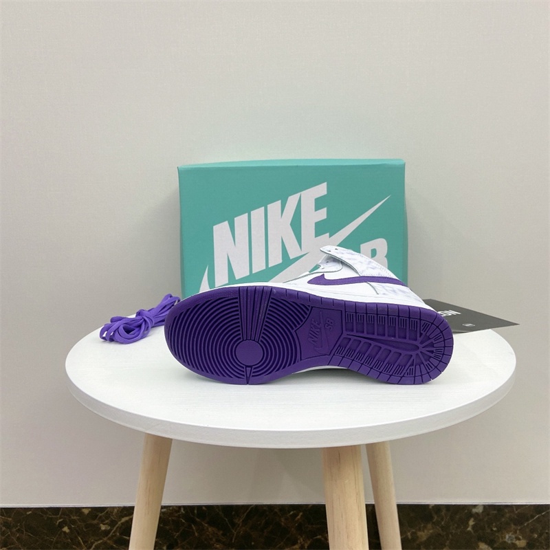 Giày Sneakers Nike SB Dunk Lavender 100% Chính Hãng Cổ Cao Thời Trang Unisex