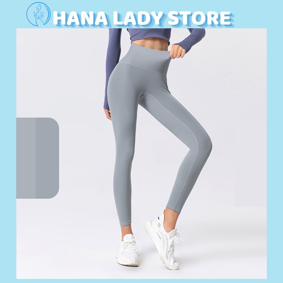 Set đồ tập gym, yoga nữ - áo bra thể thao croptop có tay, quần lưng cao, kèm mút nâng ngực tiền dụng BTG01