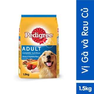 Thức ăn chó Pedigree gói 1,5kg