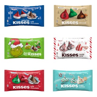 Socola hershey's kisses giáng sinh gói 255g hàng mỹ