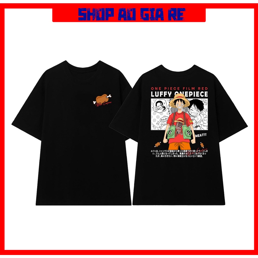 Áo Thun ONE PIECE LUFFY FILM RED | Anime One Piece - Áo Phông Unisex | shopaogiare