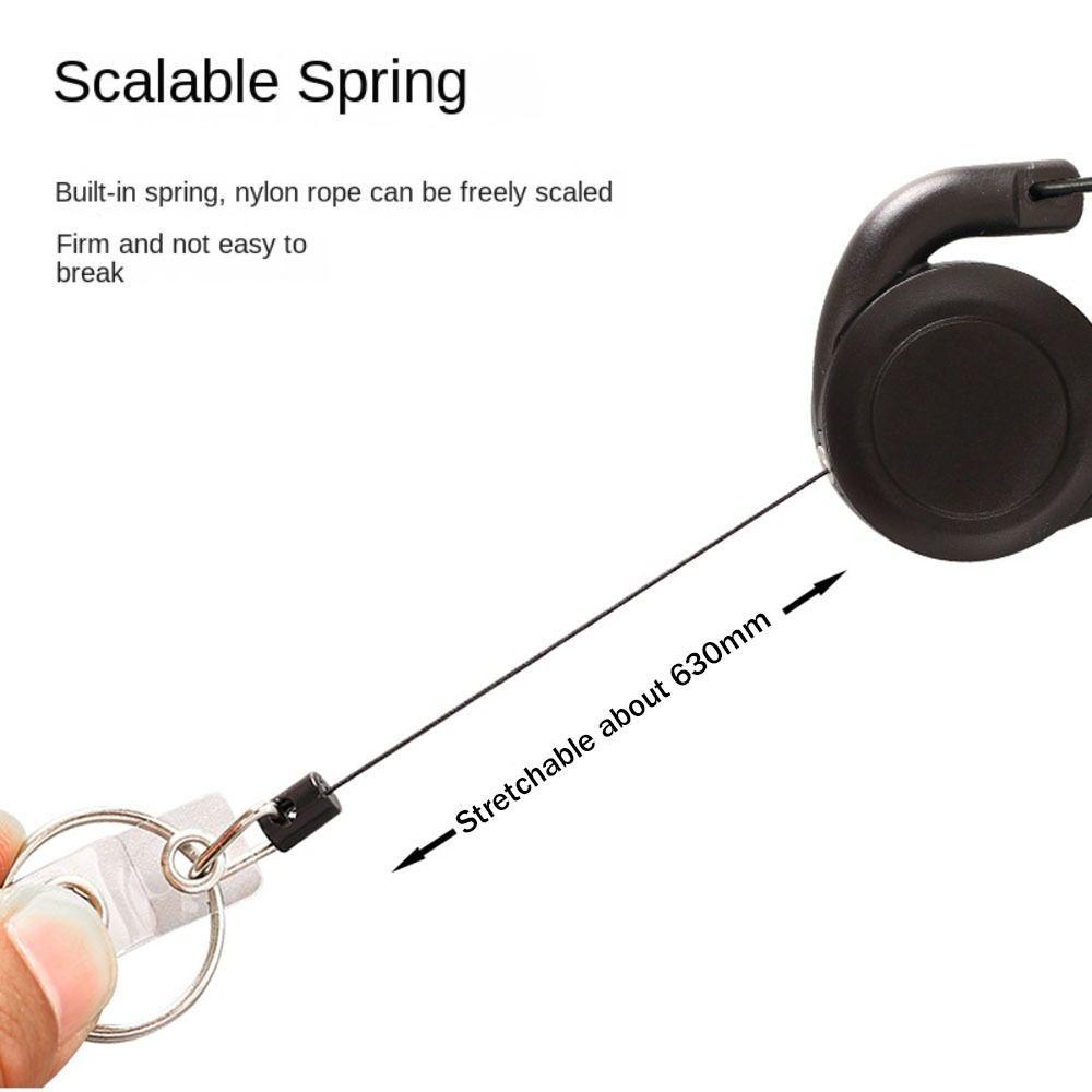 Dây Móc Chìa Khóa Có Thể Thu Gọn Chống Thất Lạc Tiện Dụng
