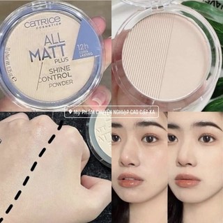 Phấn nén Catrice All Matt plus