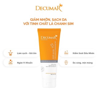 Sữa rửa mặt dạng Gel Decurma Advanced 50g
