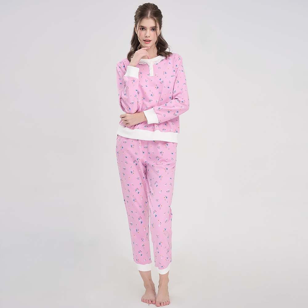 Bộ Đồ Thun Dài Nữ Vincy Thoáng Mát BTD092S11