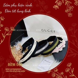 Bờm tóc thương hiệu Hàn Quốc phong cách bánh bèo dễ thương