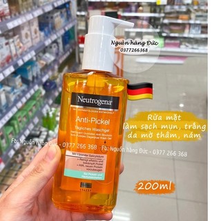 Sữa rửa mặt Neutrogena nghệ bản Đức