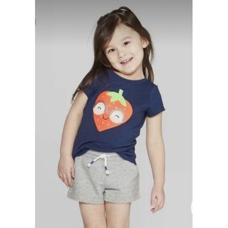 Quần short thun bé gái