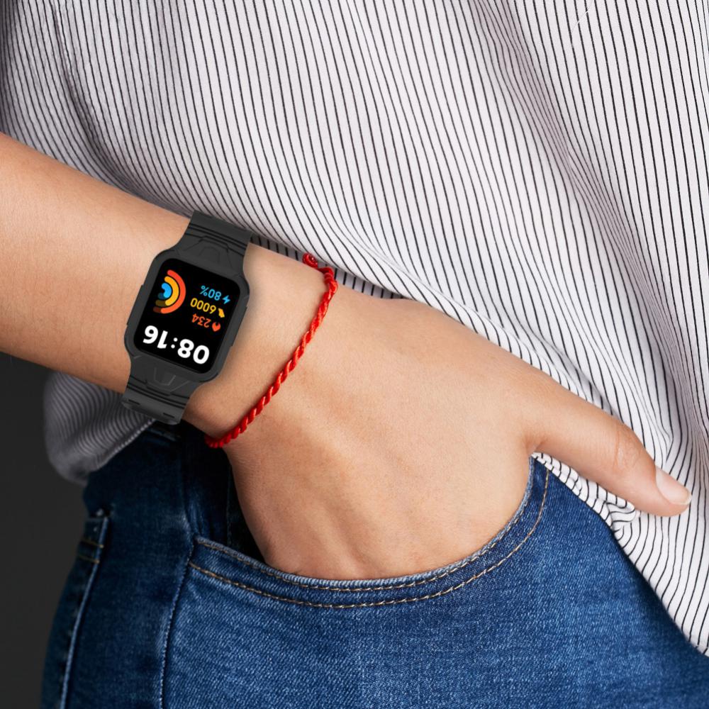 Dây Đeo Silicone Thay Thế Cho Đồng Hồ Thông Minh Xiaomi Mi Watch Lite Redmi Watch 2 Lite