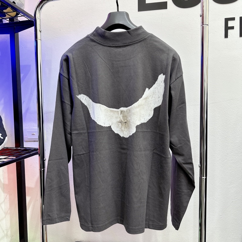 ⚡️[Mirror Quality] - Áo Thun Dài Tay Yz GAP Engineered by BlciagaDove Long Sleeve, Áo tee YZ Gap oversize