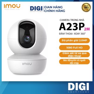  Camera Wifi IMOU A23P 2M FHD 1080p Xoay 360 Độ- Đàm Thoại 2 Chiều- Báo Động Chống Trộm- Trong Nhà Chính Hãng