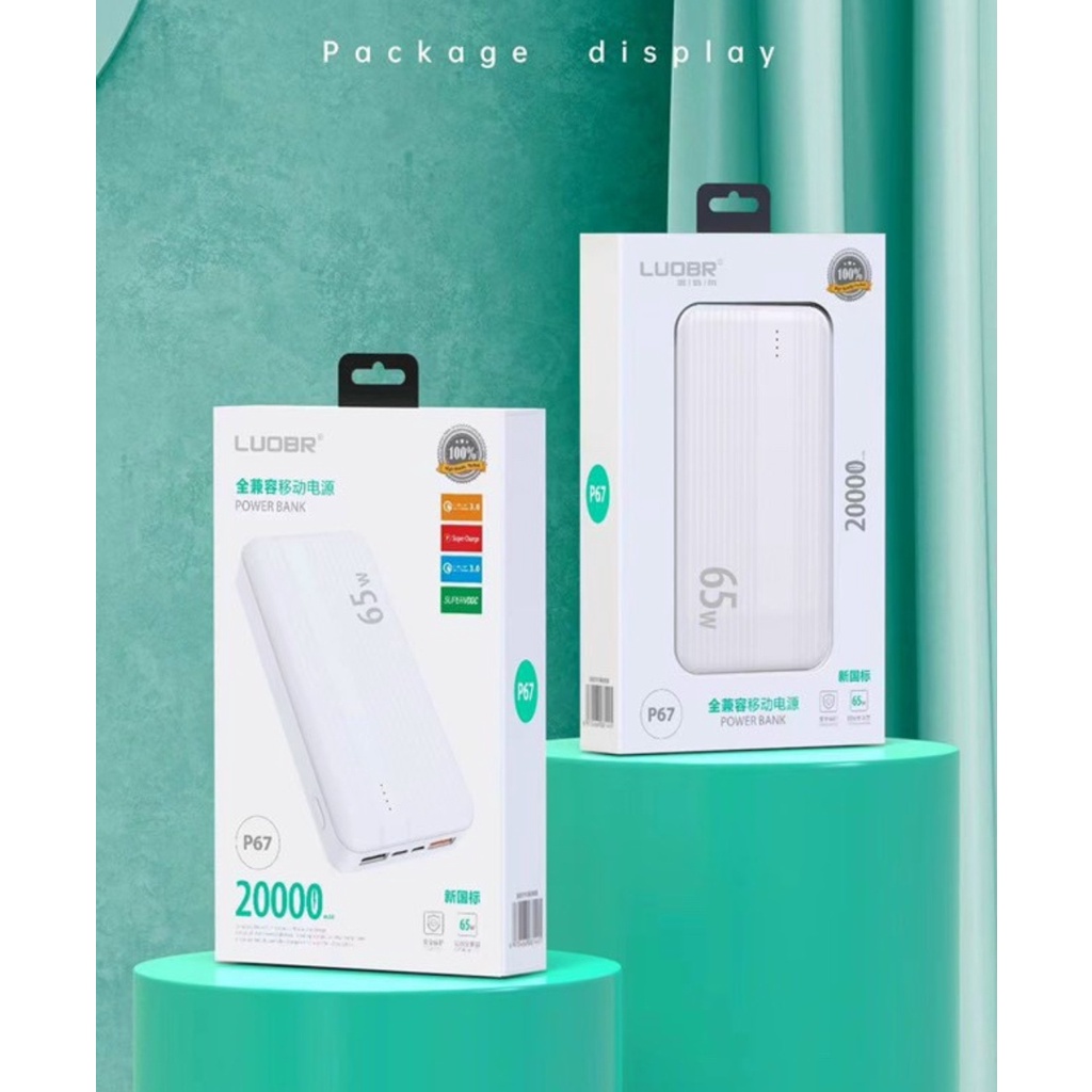 Sạc dự phòng 20.000 mah có sạc nhanh nội địa trung sạc nhanh trên SS, IP và sạc Vooc trên Oppo