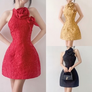 𝐒𝐀𝐋𝐄 𝐒𝐀𝐋𝐄 𝐒𝐀𝐋𝐄 (𝐎𝐑𝐀𝐍𝐆𝐄 𝐒𝐓𝐔𝐃𝐈𝐎𝐒 ) HÌNH THẬT - 🧧 Spring Dress 🌹Đầm Hoa Thiết Kế Cách Điệu Sang Trọng