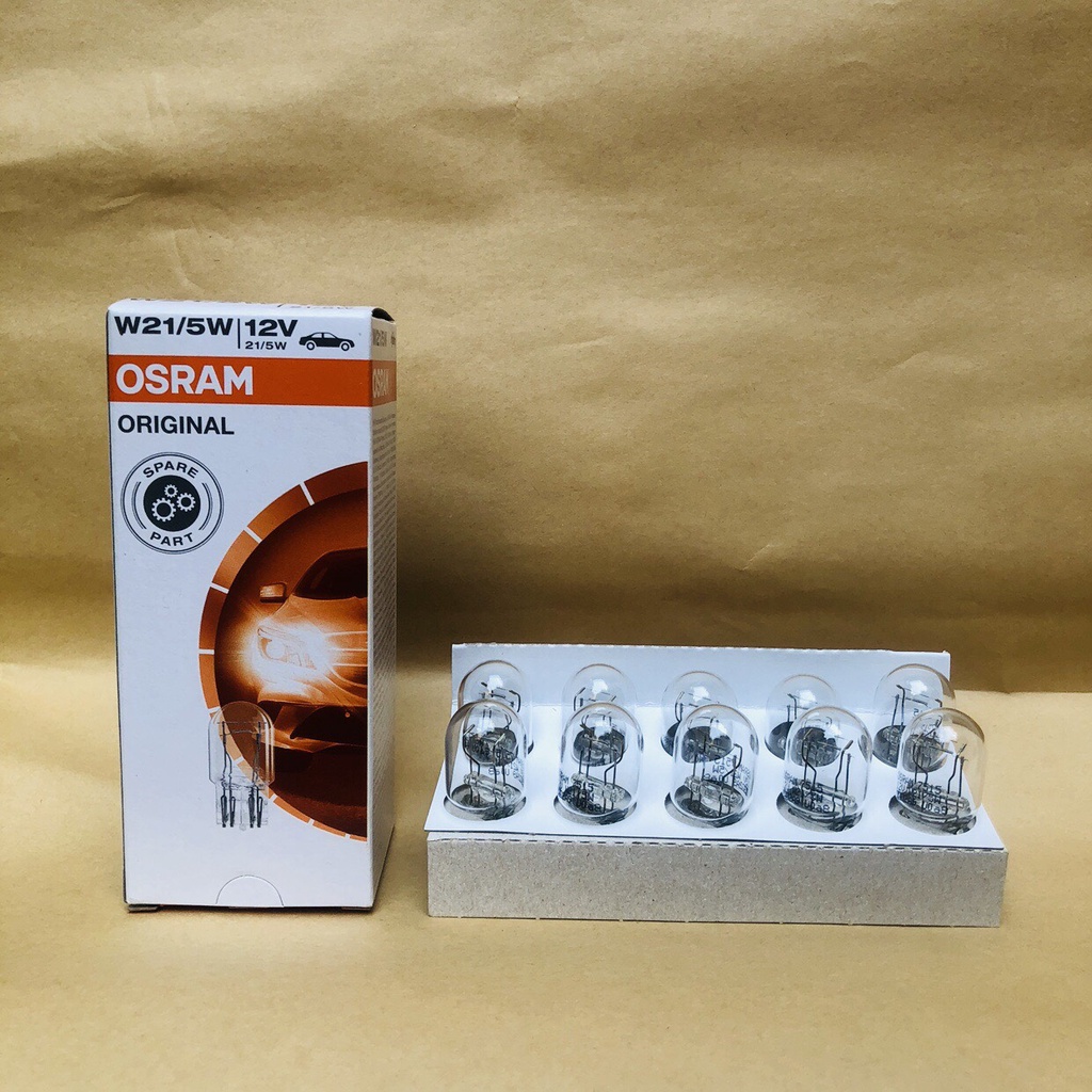 Bóng Đèn Chân Ghim Lớn 2 Tóc OSRAM Original T20 W21/5W 12V