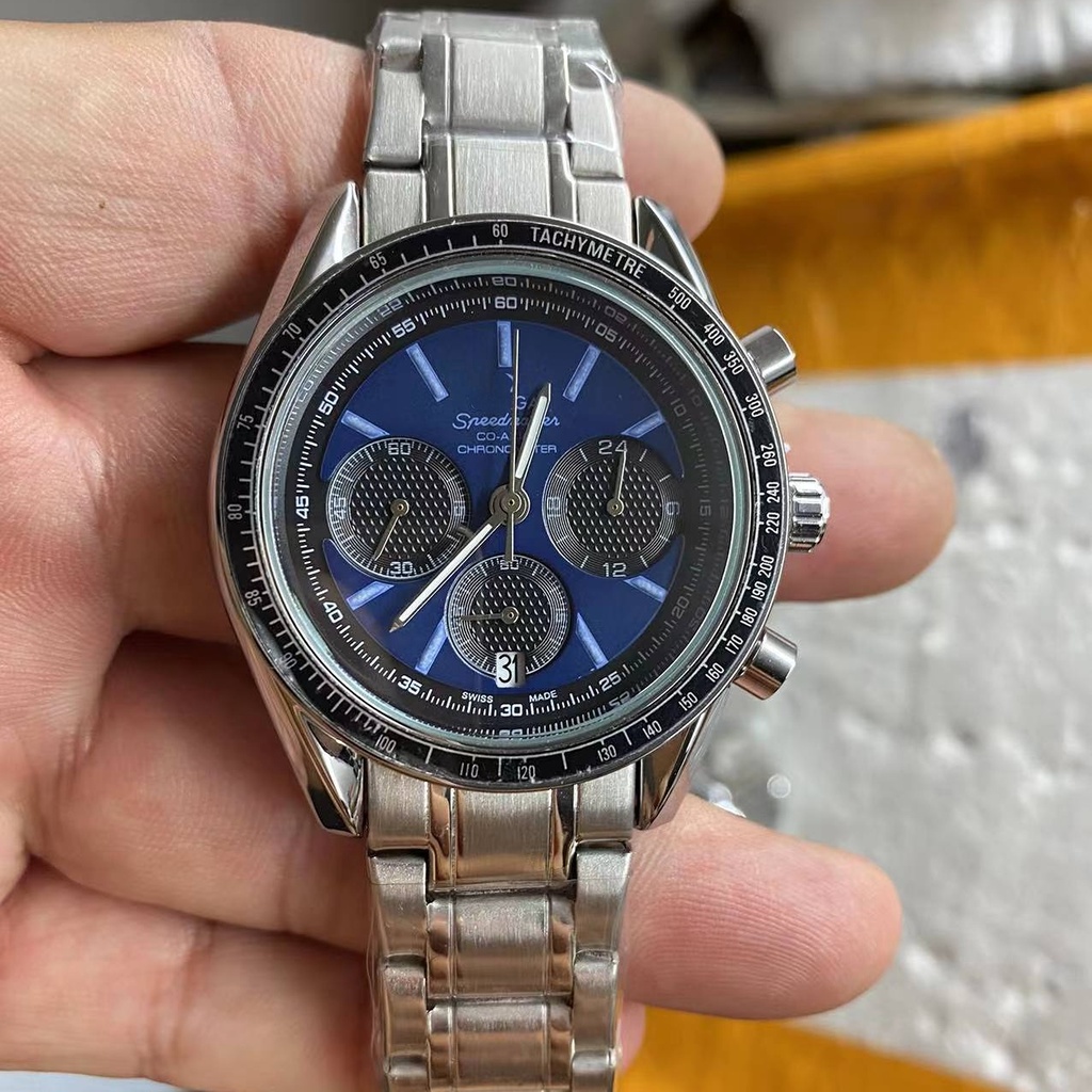 Đồng Hồ Nam Mặt Thạch Anh Dây Hợp Kim Đa Năng Oag