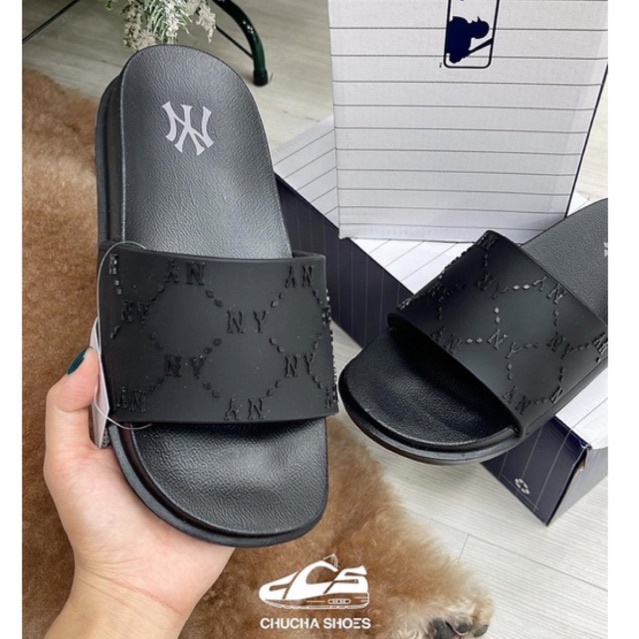 Dép MLB Chunky Mound Dia Monogram