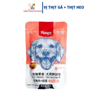 Pate wanpy cho chó chính hãng