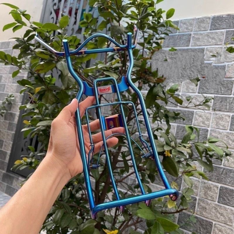 Baga Giữa Xe Exciter Đời 2010/ Ex Nhỏ 10ly Inox 304/ Sơn Đen Tĩnh Điện/ Titan/ 7 Màu