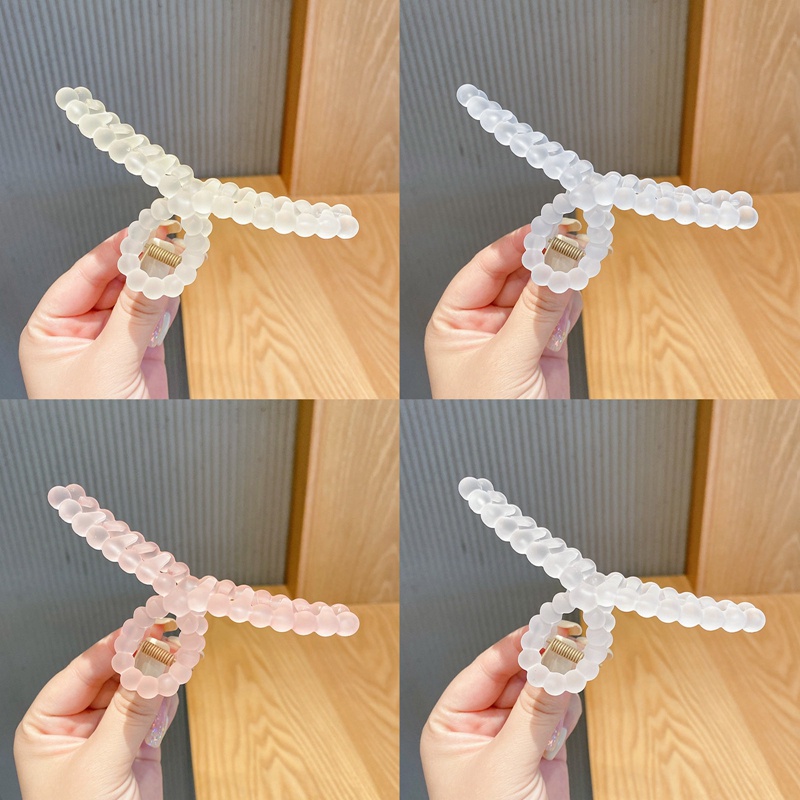 Ygt Kẹp Tóc Càng Cua Trong Suốt Thời Trang Mùa Hè Ngọt Ngào Cho Nữ