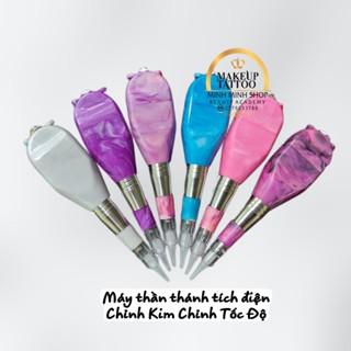 Máy thần thánh tích điện chỉnh kim cao cấp_máy phun xăm tích điện