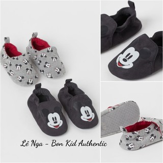 Set 2 đôi giày tập đi để vải mềm hm china chính hãng cho bé sz 18/19, sz 20/21