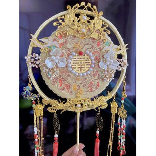 Quạt tròn cổ trang