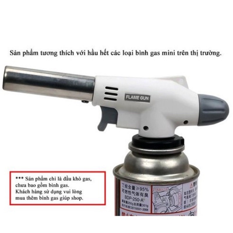 Khò Gas Mini Tự Động Đánh Lửa Flame Gun