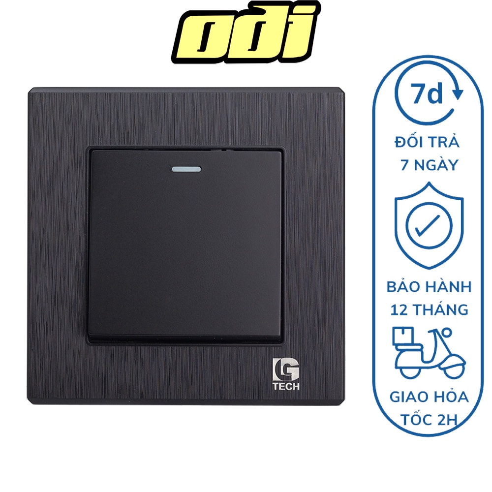 Công tắc đơn vuông Lgtech LG-B21-0001