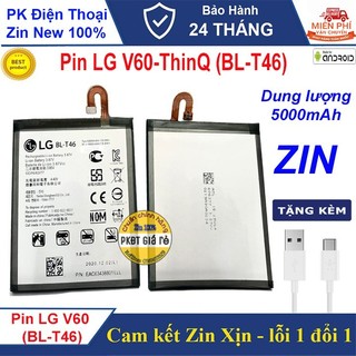 Pin thay thế dành cho lg v60 thinq - chuẩn zin xịn - nguyên seal