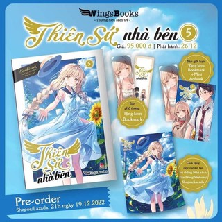 Thiên sứ nhà bên tập 5 bản giới hạn tặng kèm poster và postcard lịch