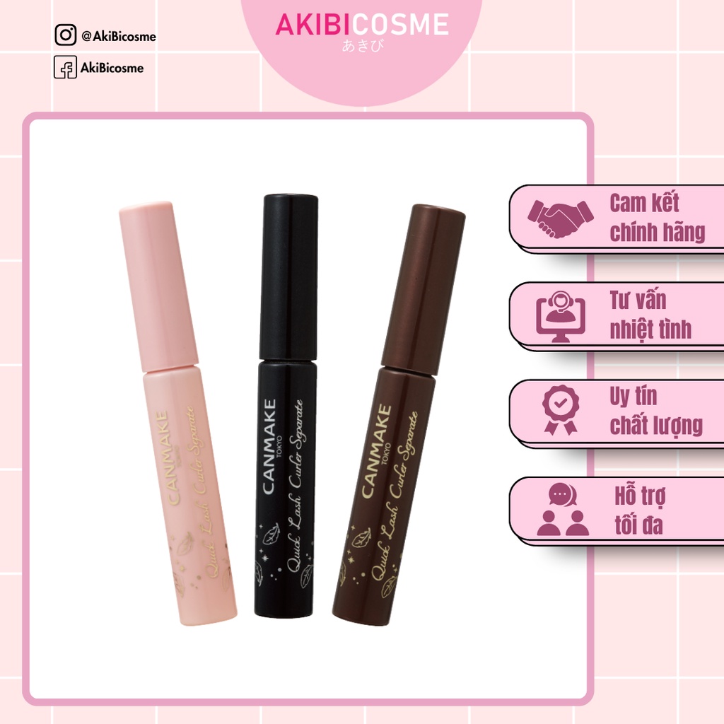 Mascara Canmake Separate Quick Lash Curler
