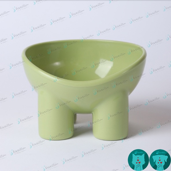 Phụ Kiện Thú Cưng JFamille, Bát Chân Cao Chất Liệu Nhựa PP An Toàn, Chống Gù Lưng. JF203