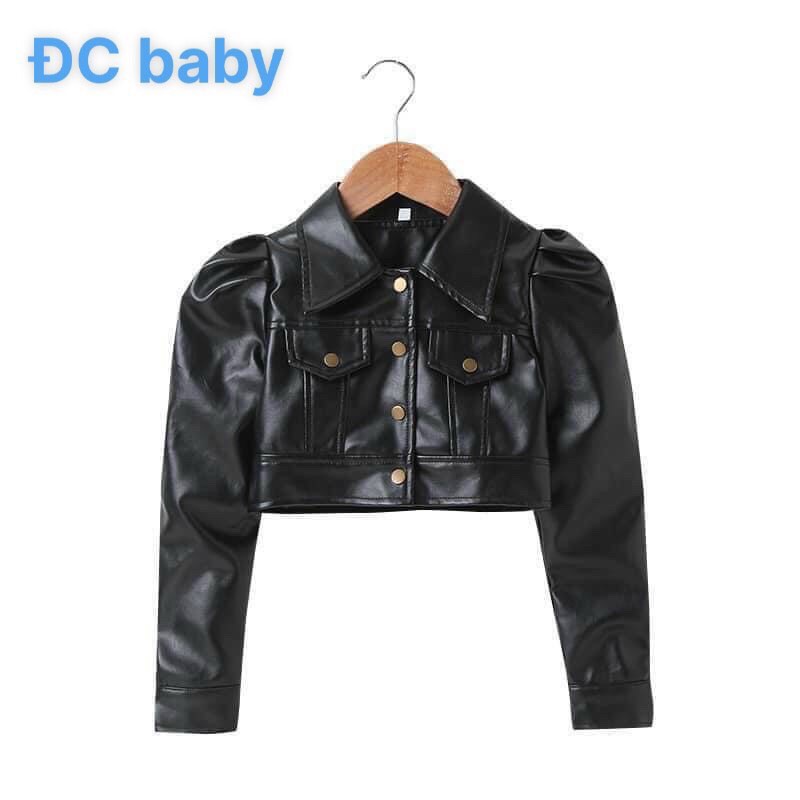 ÁO DA DÁNG CROPTOP CHO BÉ 12-22KG