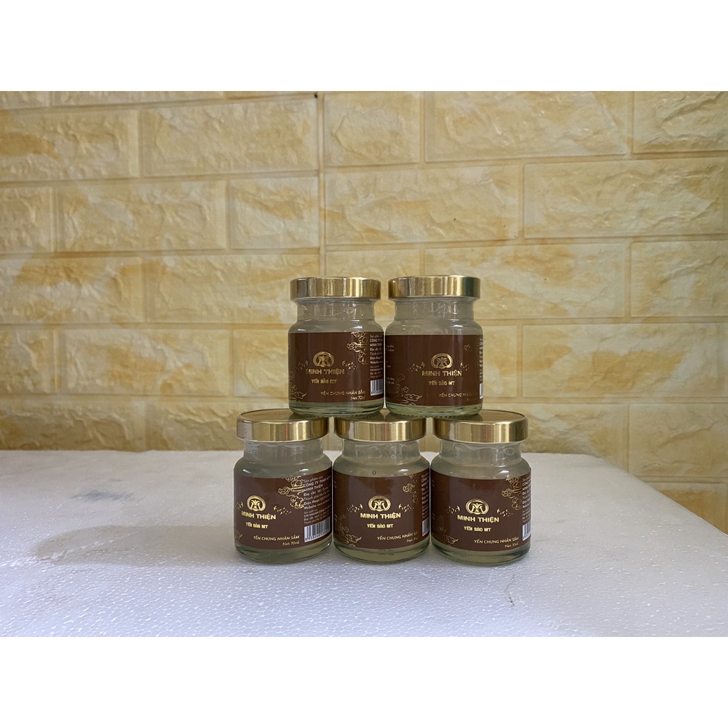 Yến chưng nhân sâm Minh Thiện hủ 70ml
