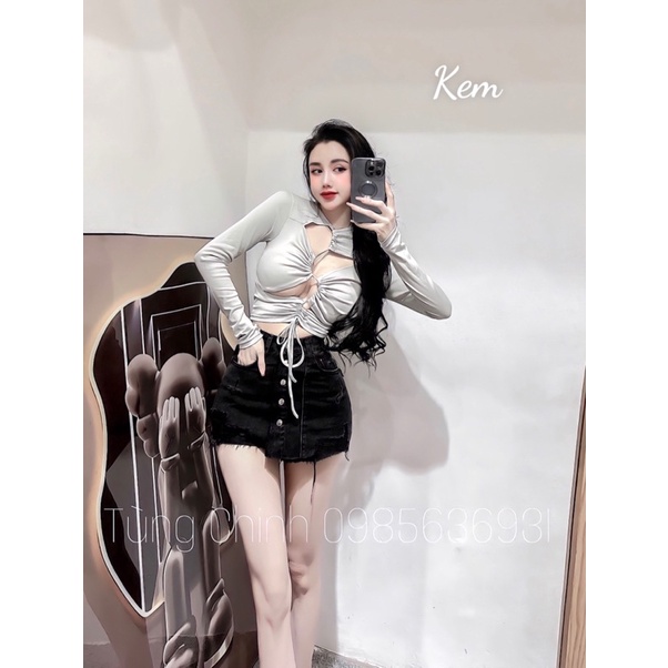 Áo sexy dài tay đi phố