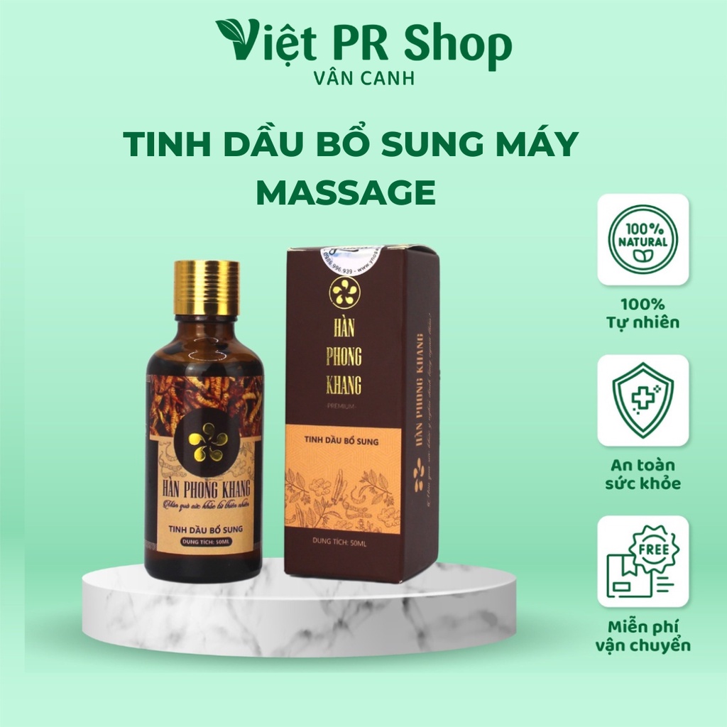 Tinh Dầu Bổ Sung Máy Massage Hàn Phong Khang 50ml - Việt Pr Shop