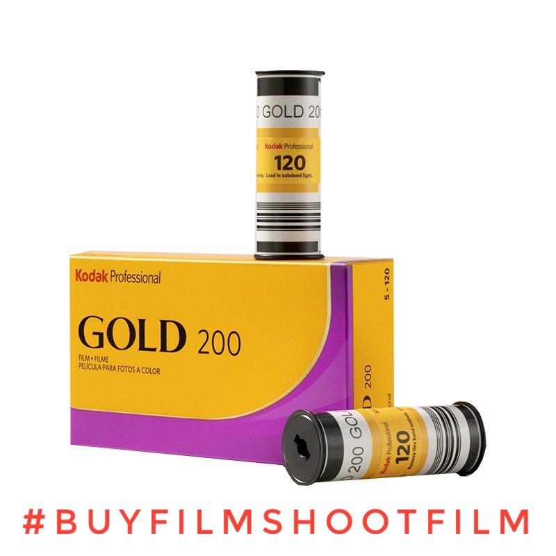 Kodak GOLD 200 film 120 & 135 - 36 kiểu indate