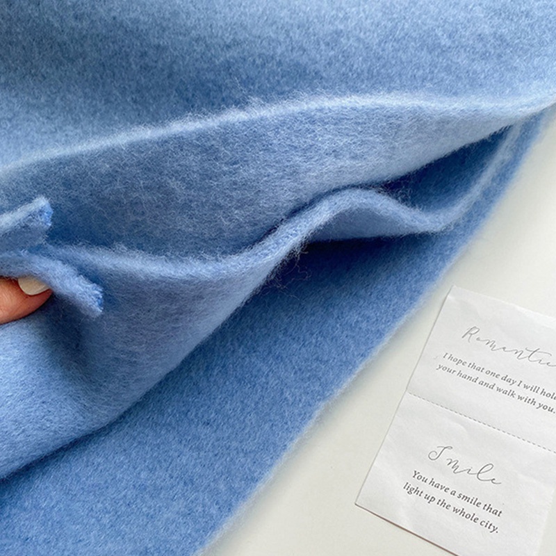 Khăn Choàng Lông Nhung Mềm Mại Thời Trang Mùa Đông 35 * 230cm