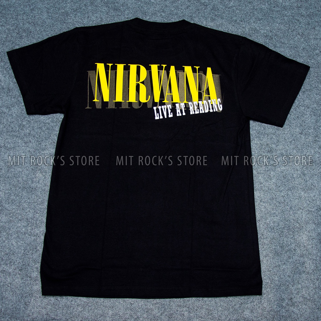 Áo Nirvana  - Rock band tee - Áo Rock - Size S, M, L, XL, XXL - Áo Thái Lan