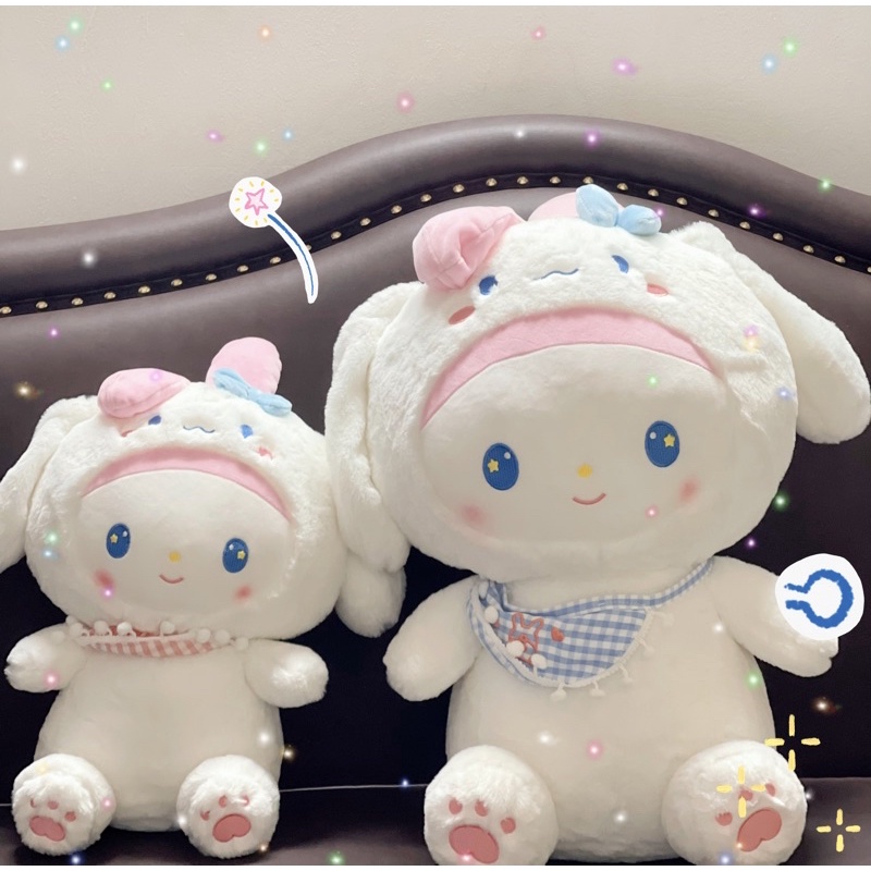 Thú Nhồi Bông Cinnamoroll Sanrio 35-50cm |ẢNH THẬT