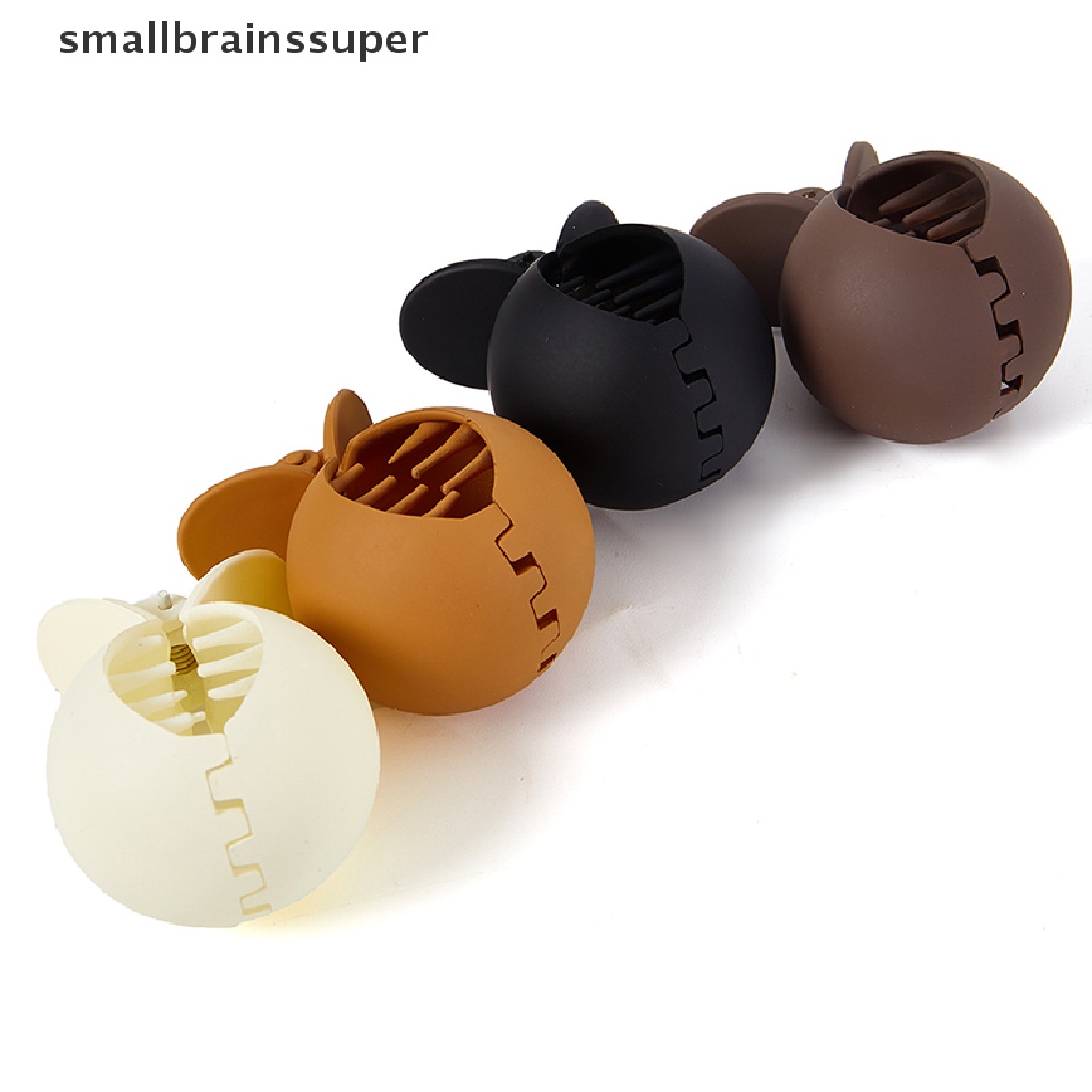 1 Kẹp Tóc Dạng Nhám Màu Trơn Hình Đầu Cá Mập SBS