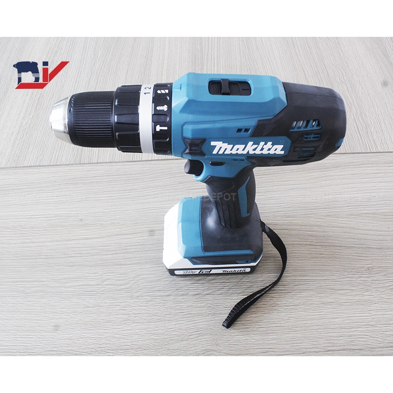 Máy khoan pin Makita HP488DWAE 2PIN 18V + 1 SẠC